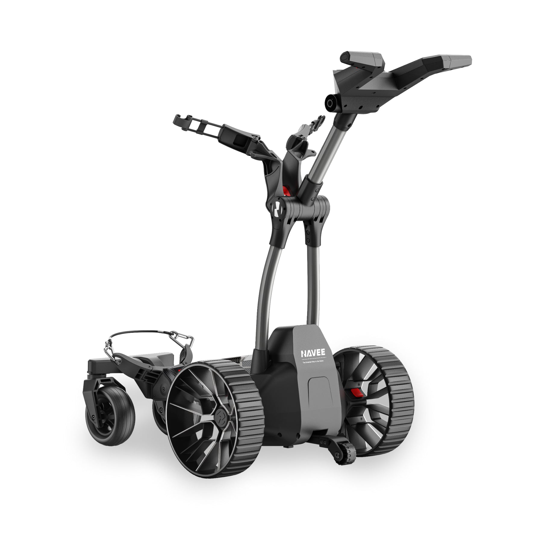NAVEE Electric Golf Push Cart Birdie 3X/3｜Automatic Follow｜36-Hole Endurance