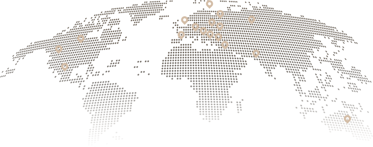 Present in 60+ Countries Worldwide